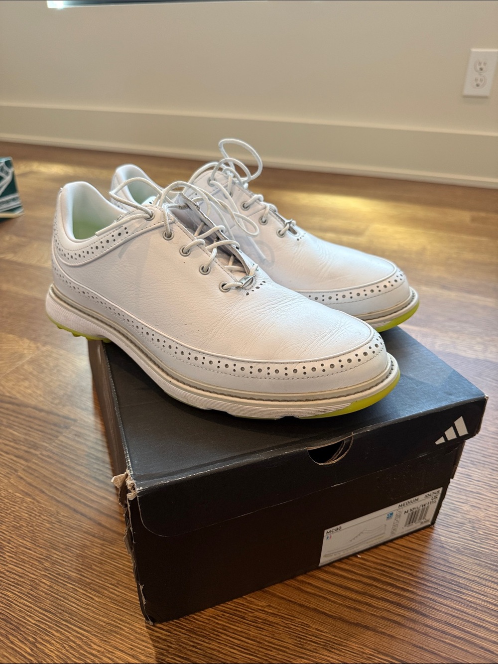 adidas MC80 Spikeless Golf ‘White’ Shoes